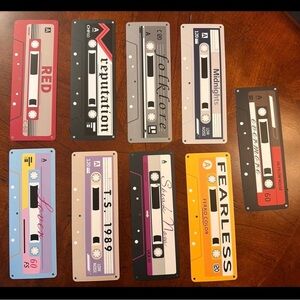 Taylor Swift Album Themed Bookmarks